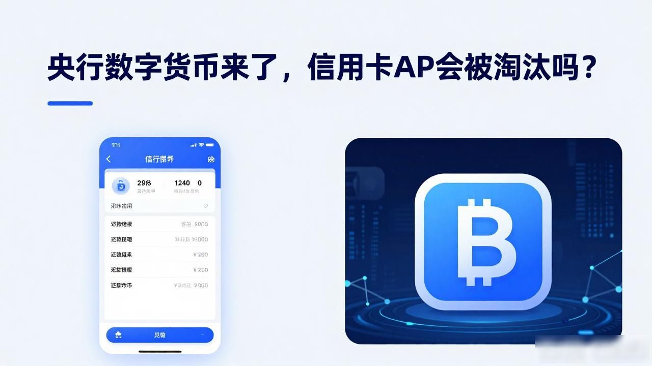 央行数字货币来了，信用卡APP会被淘汰吗？