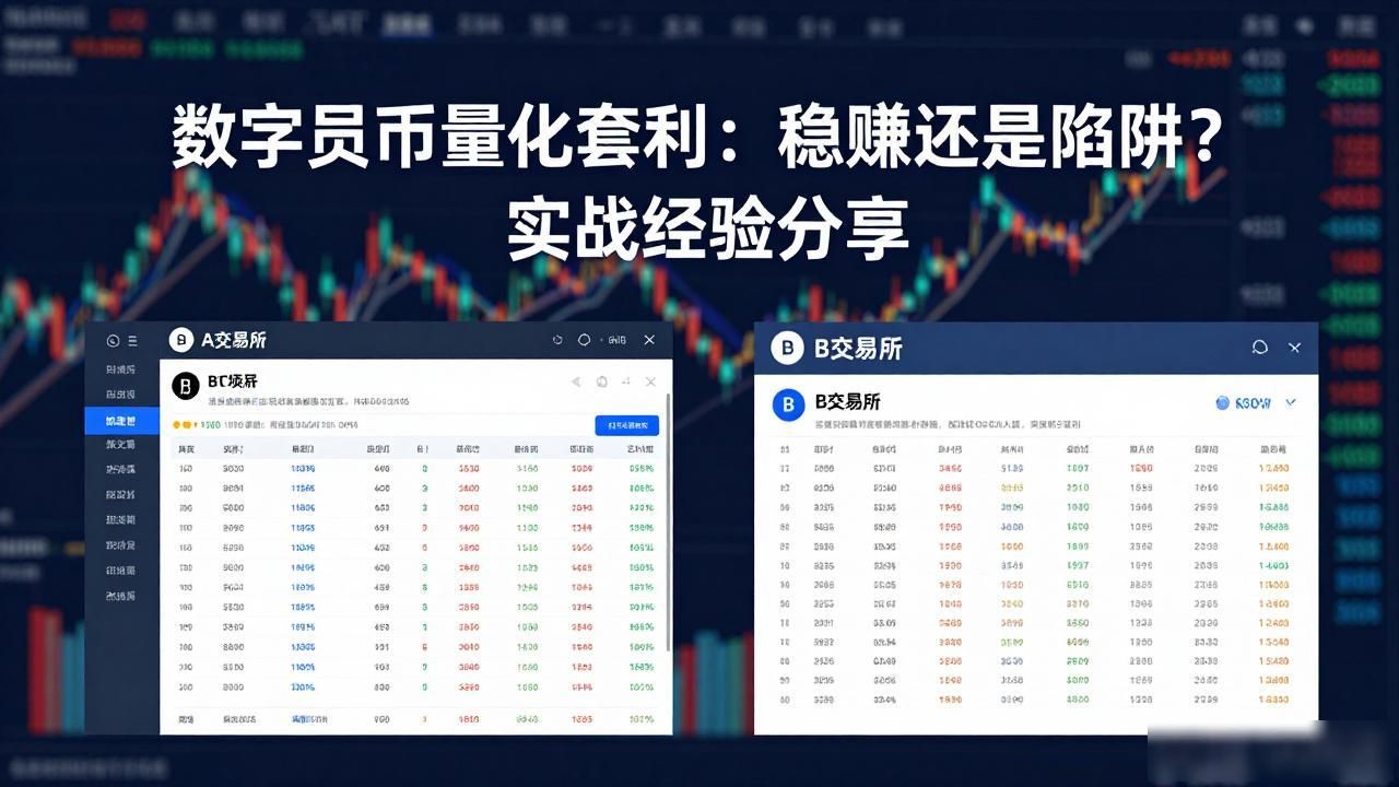 数字货币量化套利：稳赚还是陷阱？实战经验分享