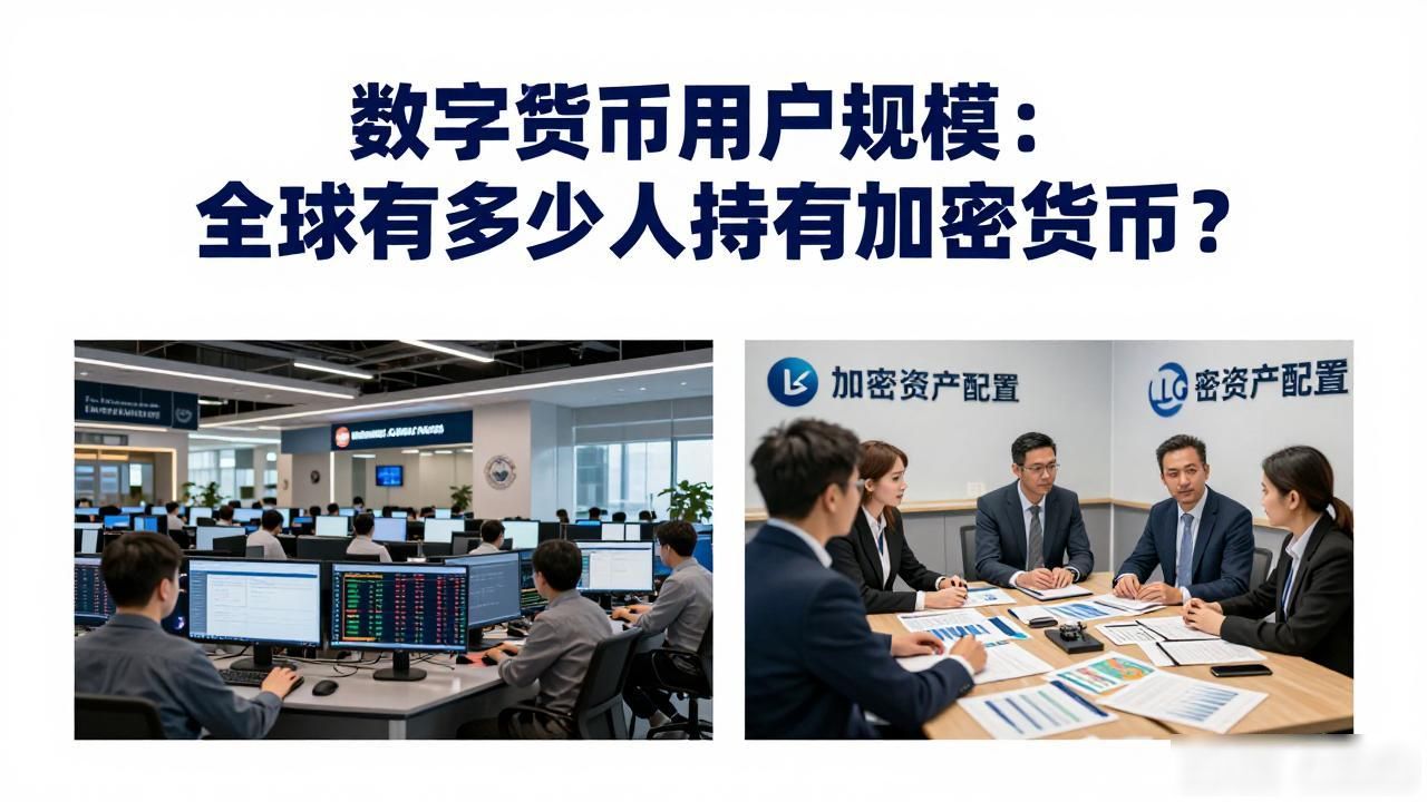 数字货币用户规模：全球有多少人持有加密货币？