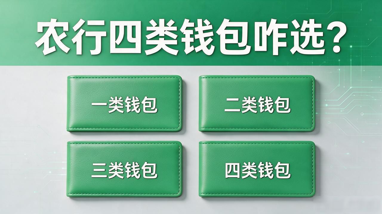 农行四类钱包咋选？数字人民币开户超全攻略