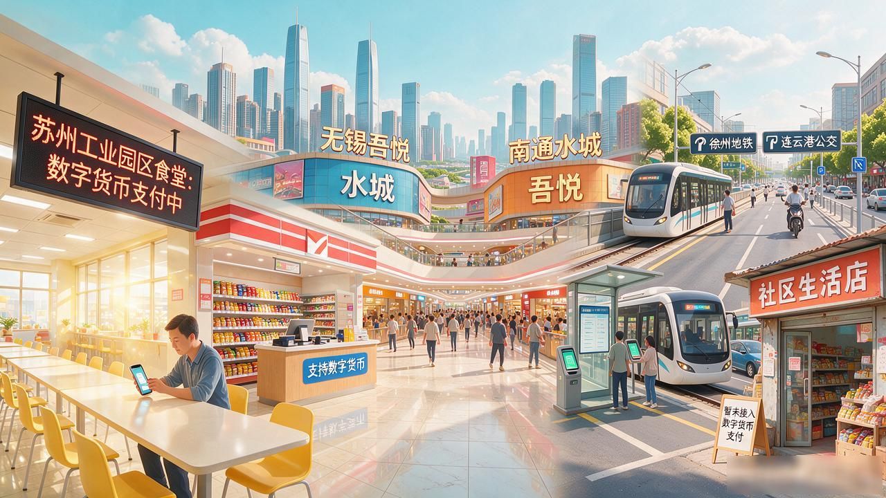江苏到底能不能用数字货币？南京苏州无锡实测告诉你