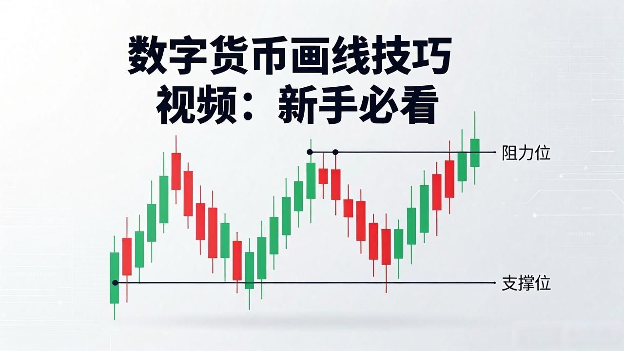 数字货币画线技巧视频：新手必看
