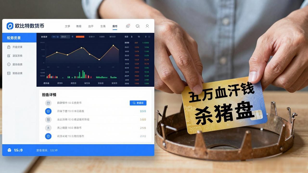 欧比特数字货币诈骗揭秘：五万血汗钱如何一夜归零