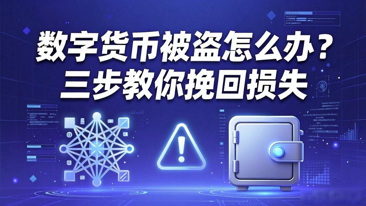数字货币被盗怎么办？三步教你挽回损失
