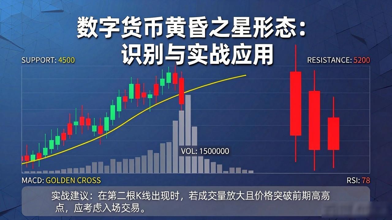 数字货币黄昏之星形态：识别与实战应用