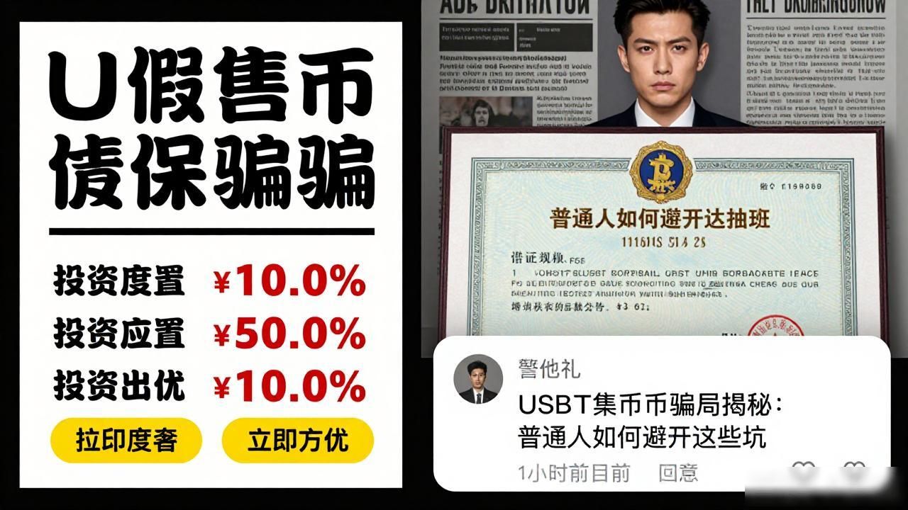 USBT数字货币骗局揭秘：普通人如何避开这些坑