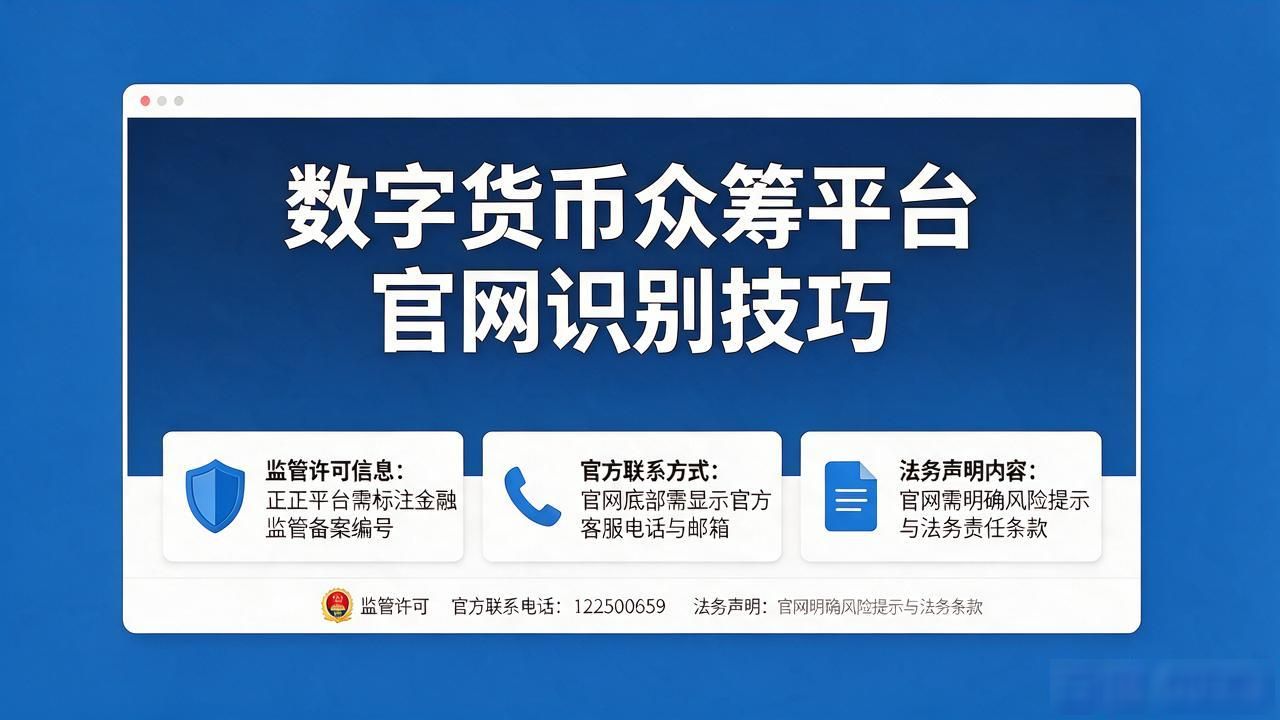 数字货币众筹平台怎么选？官方入口与识别技巧