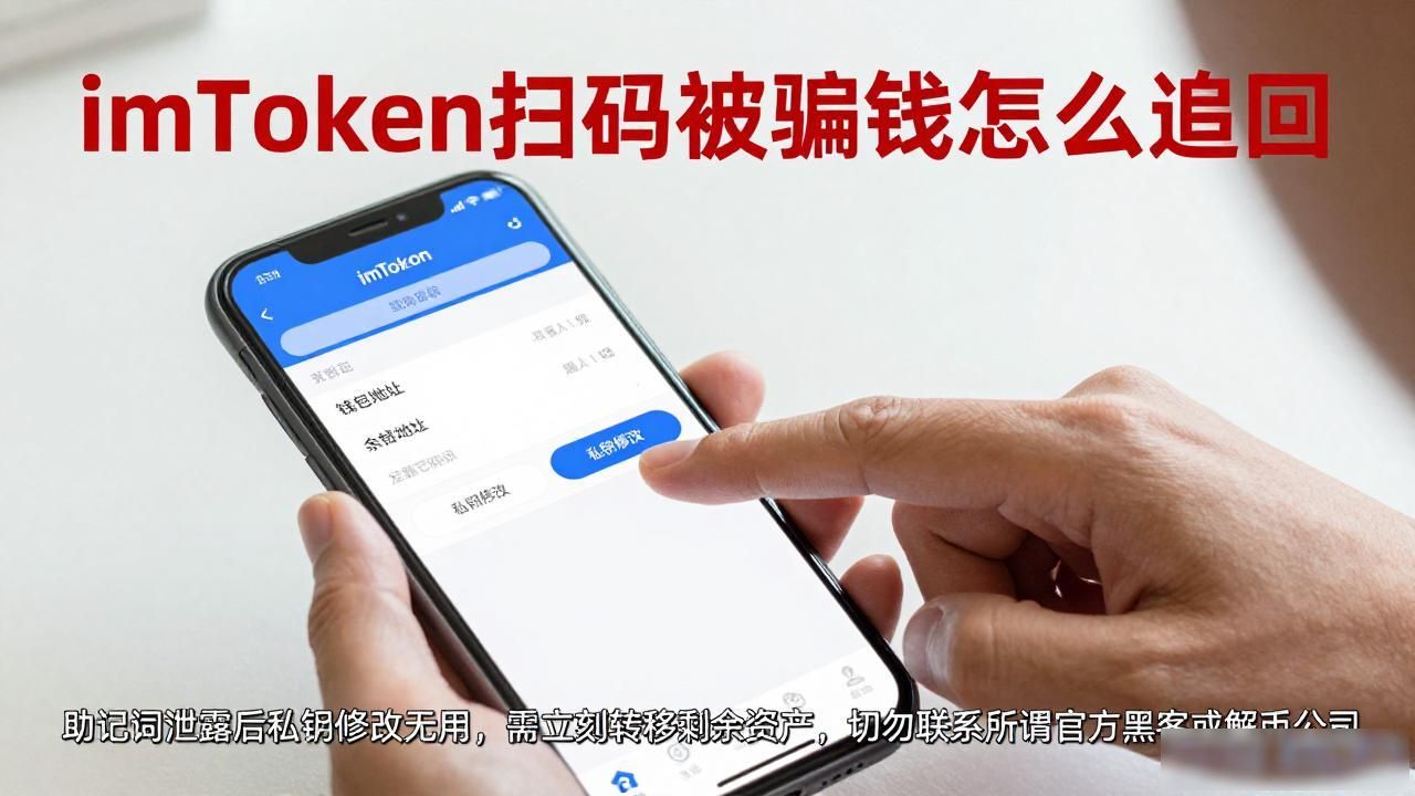 imToken扫码被骗钱怎么追回
