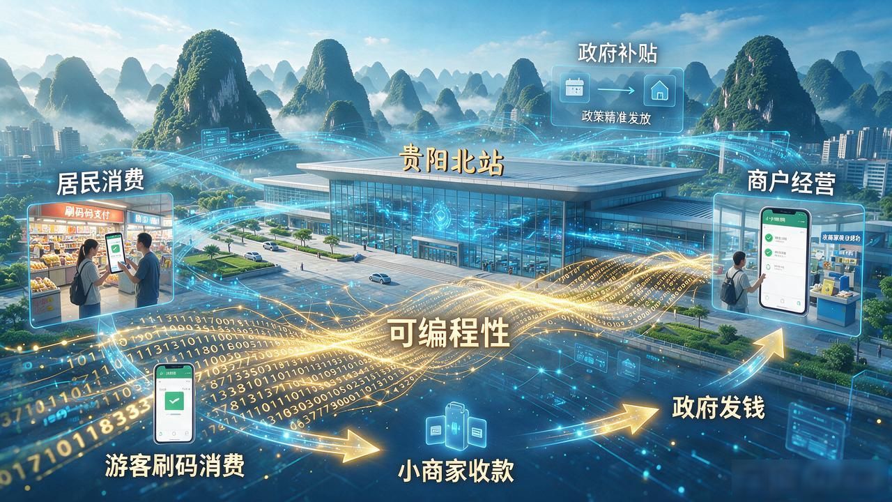 贵阳大数据配数字货币，咱普通人能赶上什么实际好处