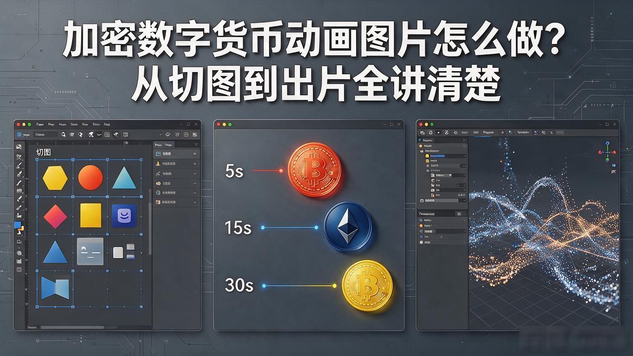 加密数字货币动画图片_动画图片制作_动态素材设计