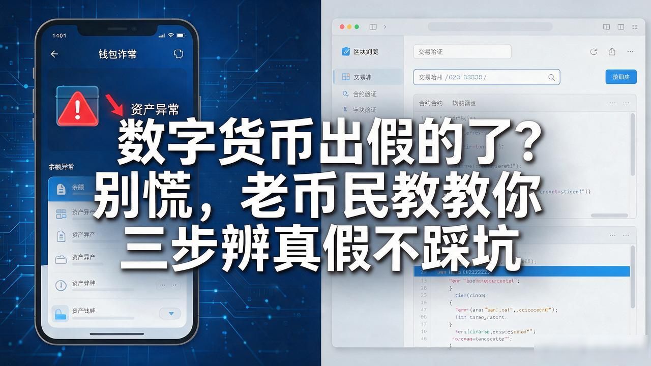数字货币假币识别_数字货币出假的了_套壳币骗局防范