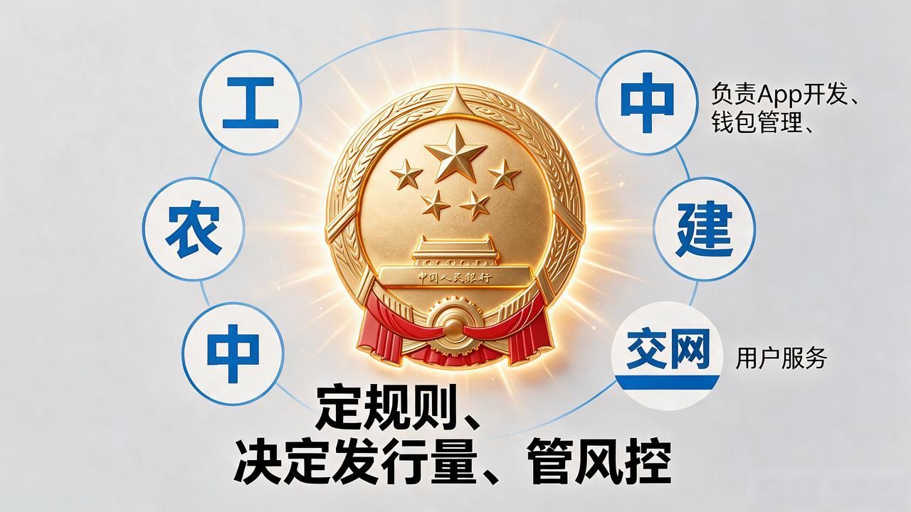 有人老问数字货币的老总是谁啊，说白了就一家说了算，别想复杂了