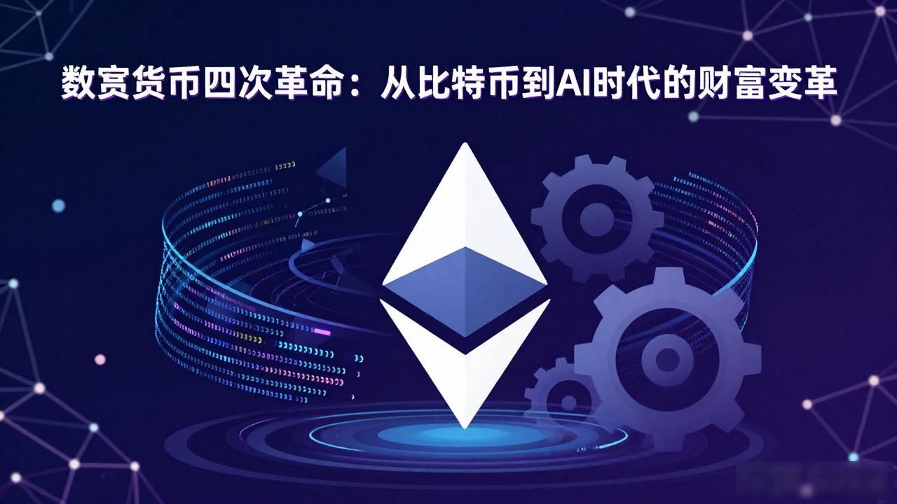 数字货币四次革命：从比特币到AI时代的财富变革