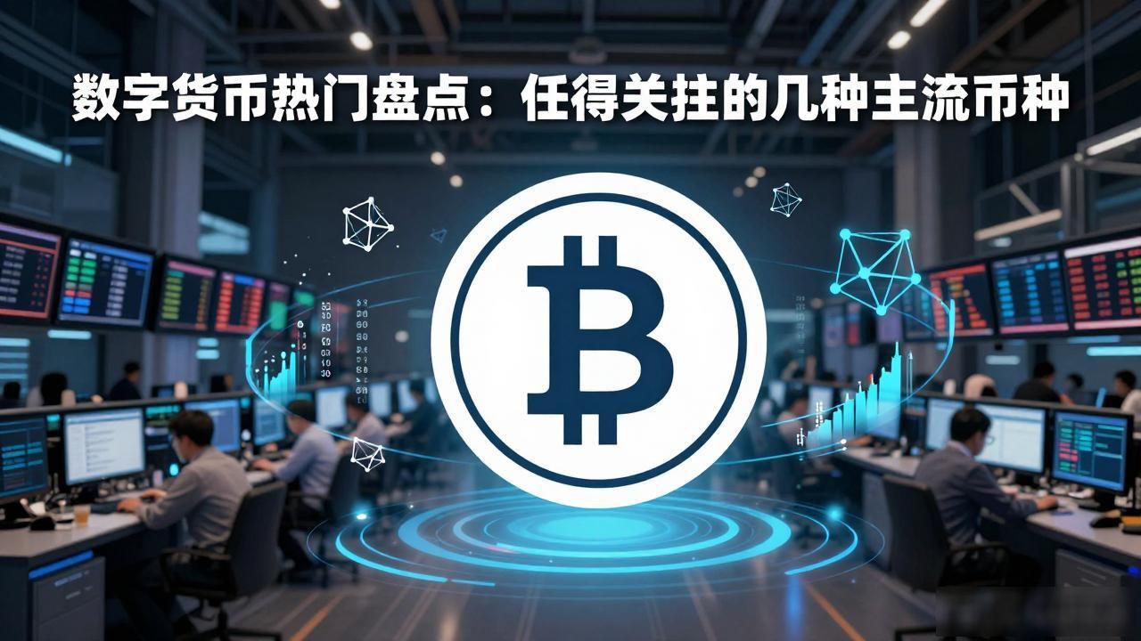 数字货币热门盘点：值得关注的几种主流币种