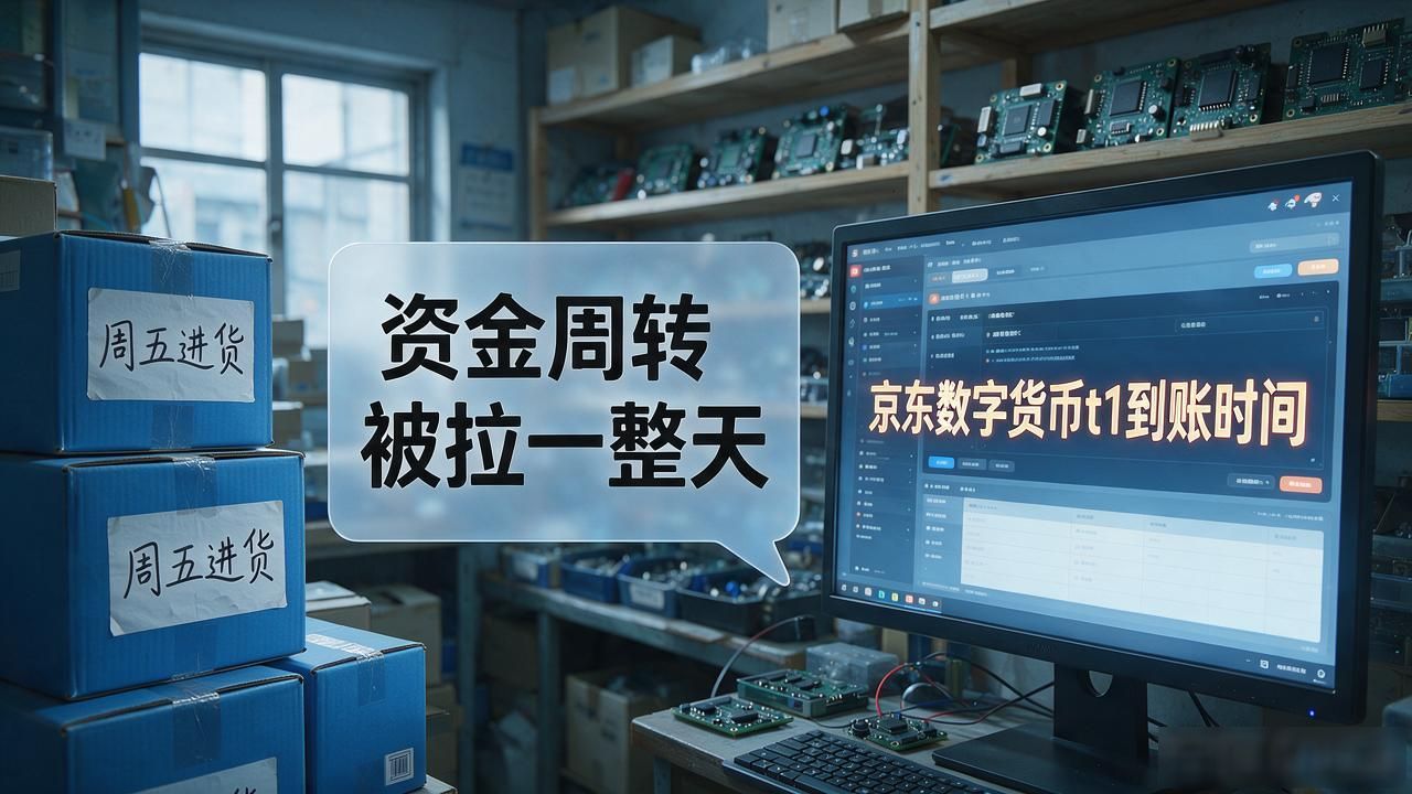京东数字货币t1到账时间到底怎么算？小商家这几件事别搞混