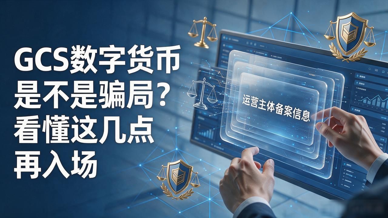 GCS数字货币是不是骗局？看懂这几点再入场