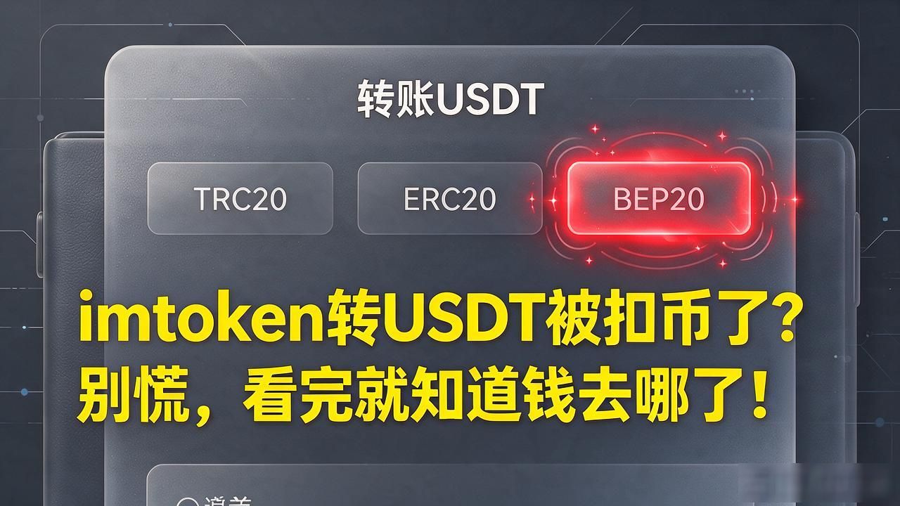 imtoken转USDT被扣币了？别慌，看完就知道钱去哪了