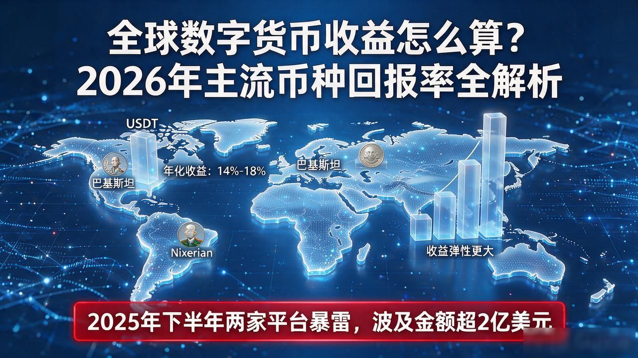 全球数字货币收益怎么算？2026年主流币种回报率全解析