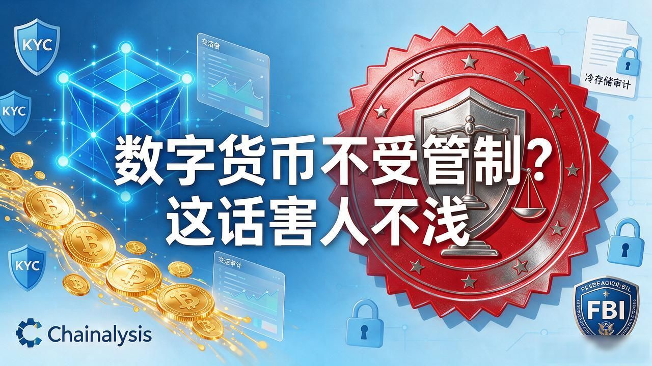 数字货币不受管制？这话害人不浅