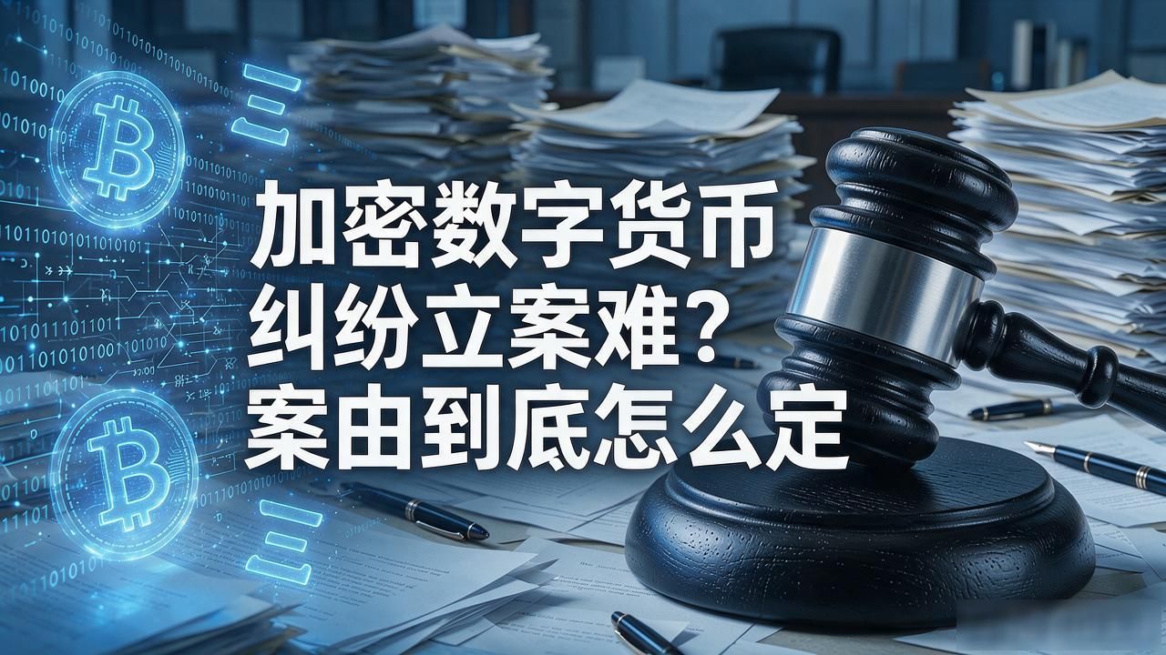 加密数字货币纠纷立案难？案由到底怎么定