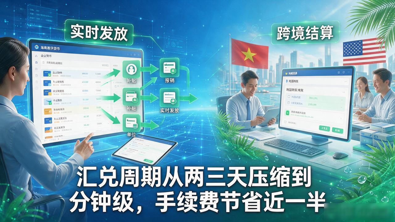 海南自贸港数字人民币应用_海南省政府数字货币_数字人民币公共服务场景试点