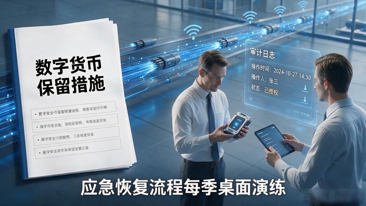 数字货币保留措施怎么落地，企业数字资产才算真正锁住