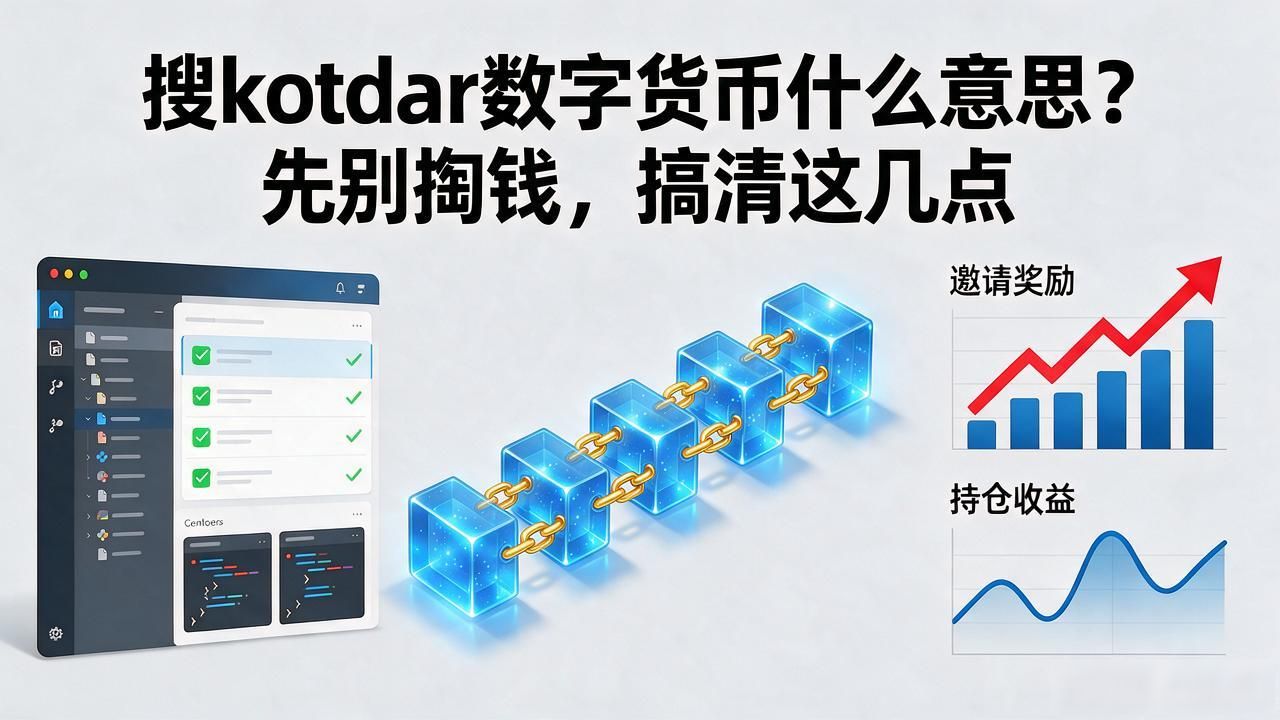 搜kotdar数字货币什么意思？先别掏钱，搞清这几点