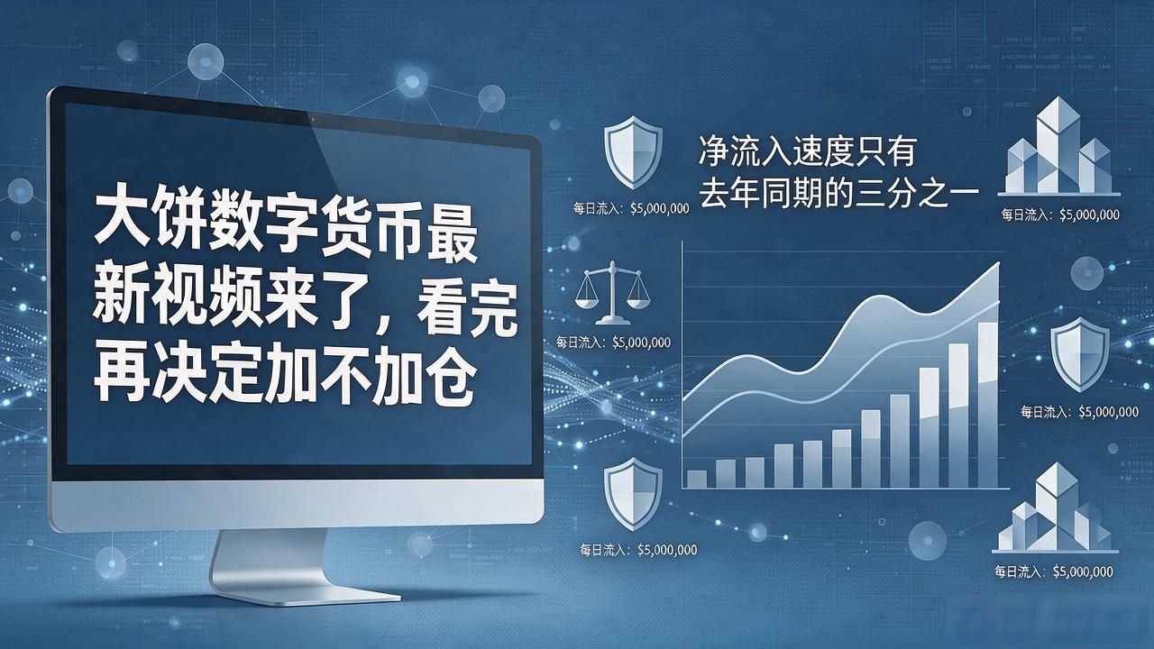 大饼数字货币最新视频来了，看完再决定加不加仓