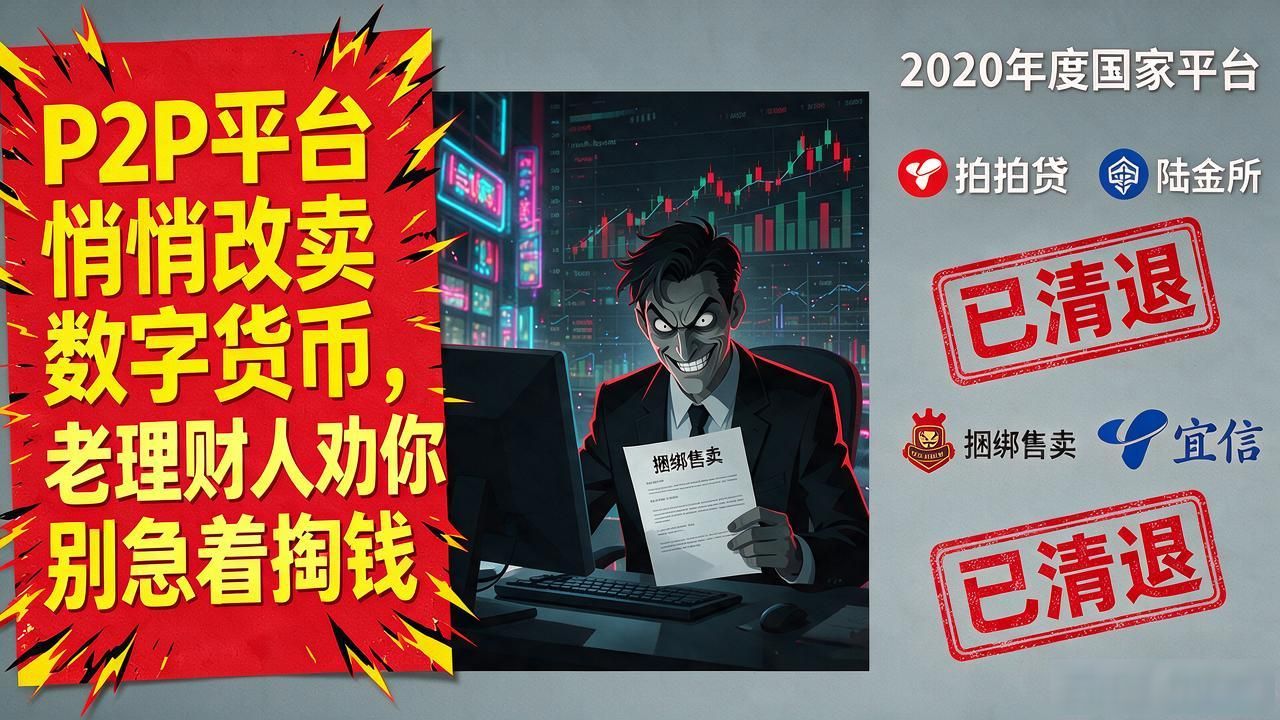 P2P平台悄悄改卖数字货币，老理财人劝你别急着掏钱