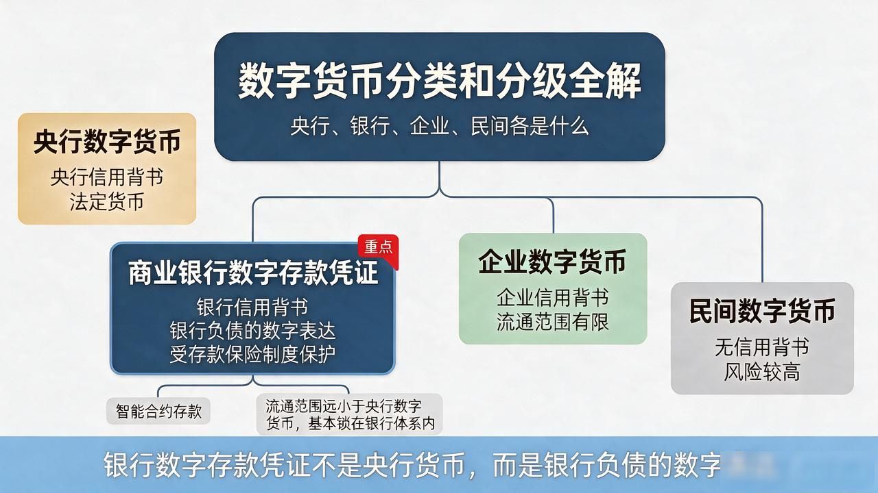 数字货币分类和分级_央行数字货币与民间加密货币区别_数字货币四个层级划分