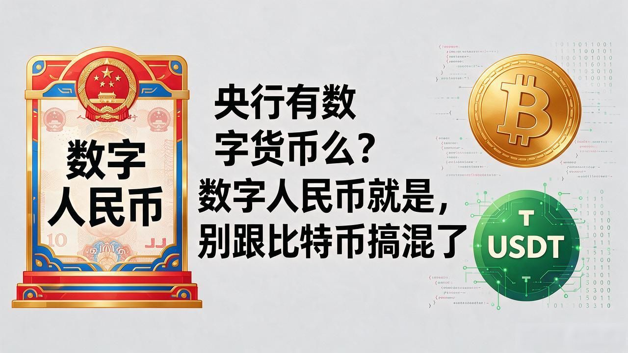 数字人民币是法定货币吗_央行有数字货币么_数字人民币和比特币的区别