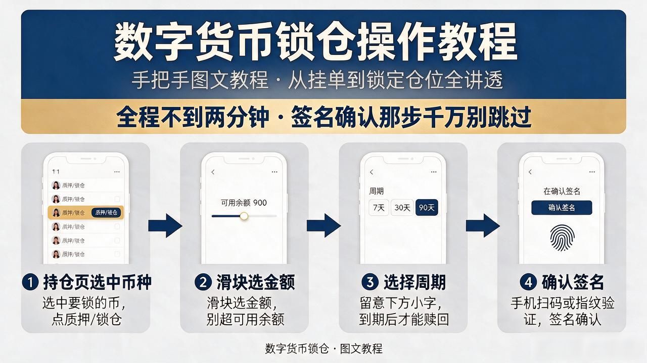 数字货币锁仓图文并茂_Staking质押操作步骤_数字货币锁仓流程