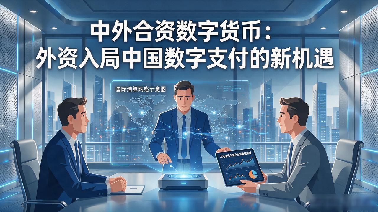 中外合资数字货币：外资入局中国数字支付的新机遇