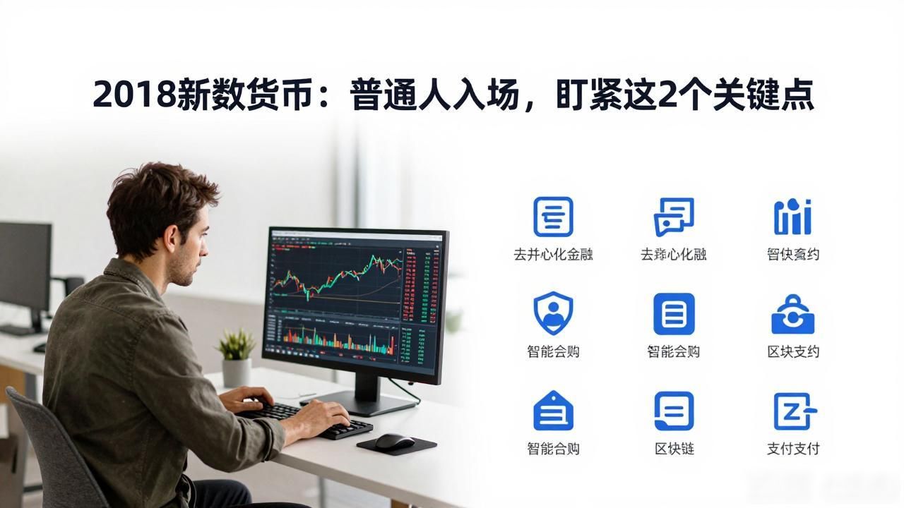 2018新数字货币：普通人入场，盯紧这2个关键点