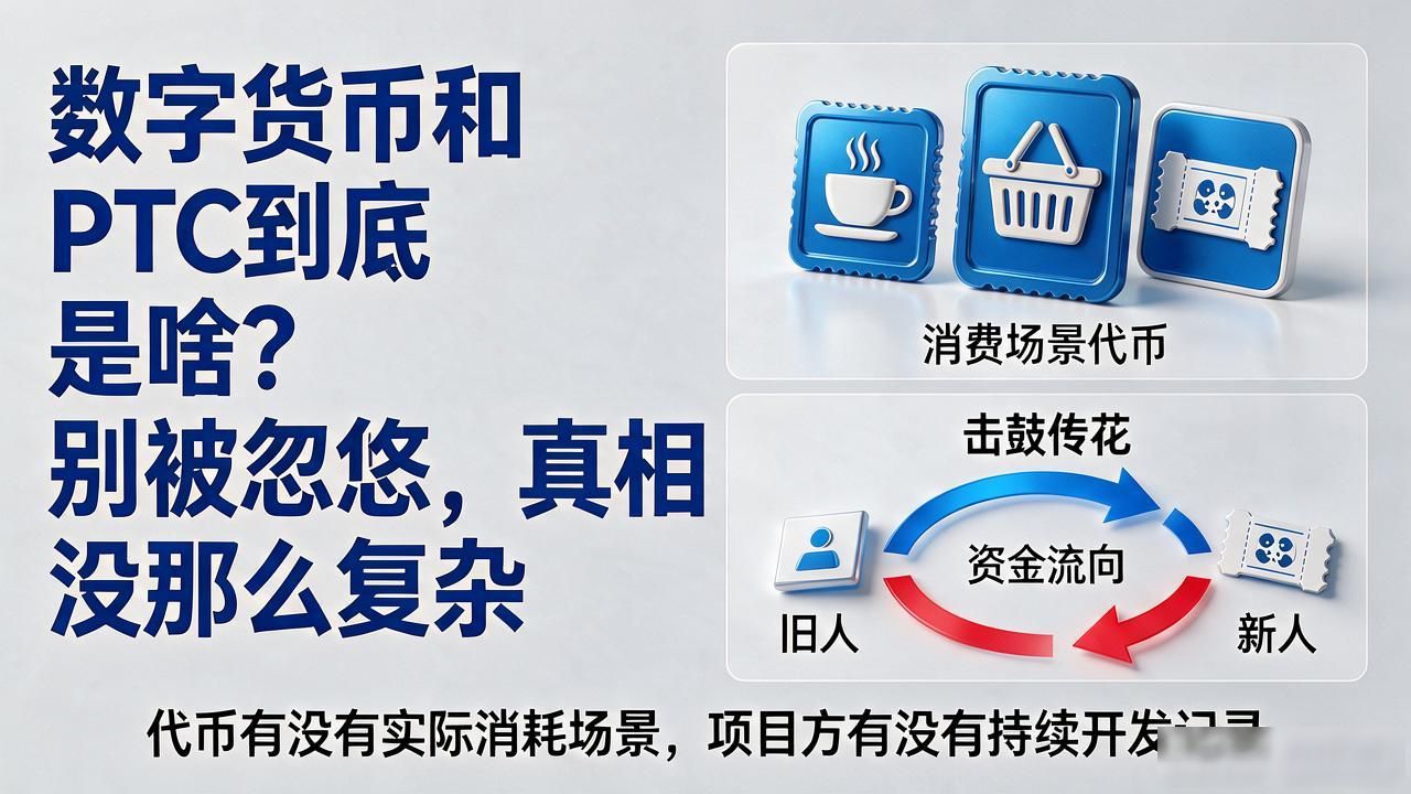 数字货币和PTC到底是啥？别被忽悠，真相没那么复杂