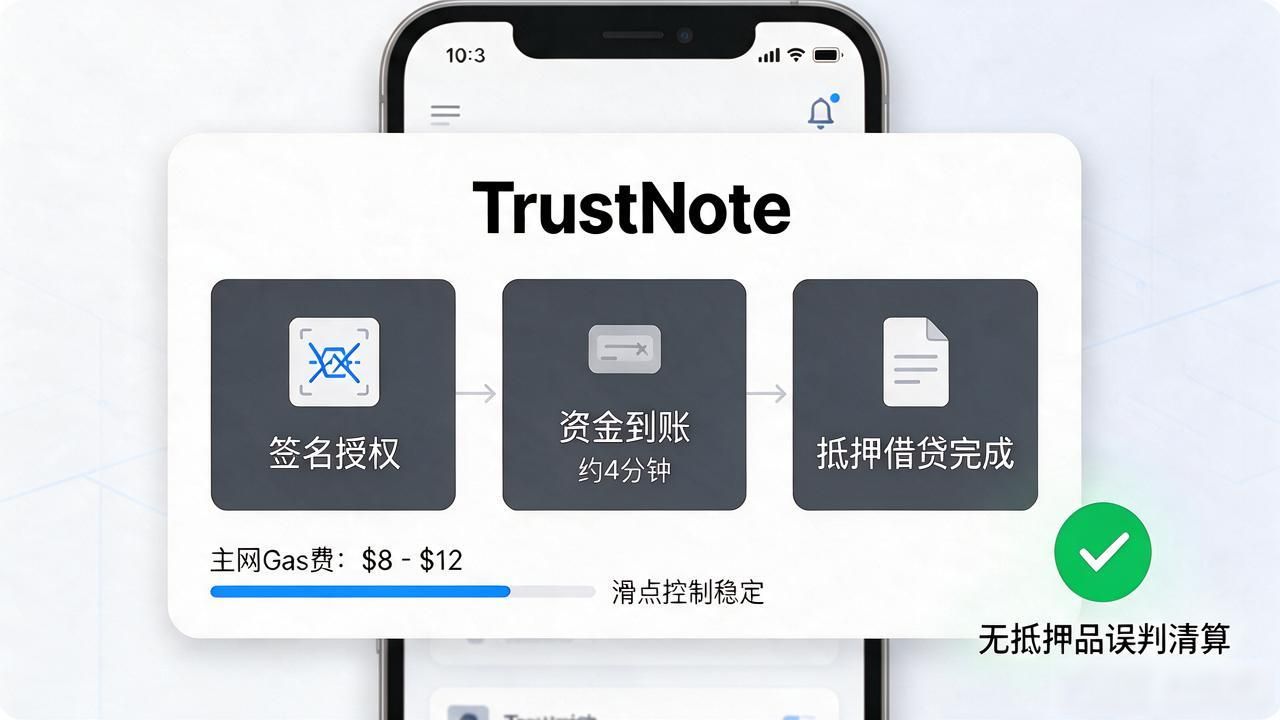 TrustNote数字货币_TrustNote动态利率信用评分拆分_TrustNote去中心化信用评估链上资产抵押借贷