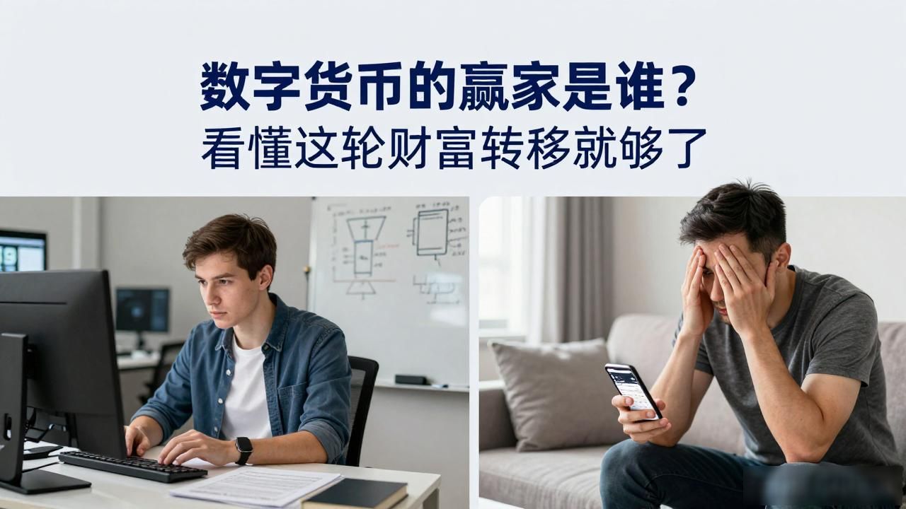 数字货币的赢家是谁？看懂这轮财富转移就够了